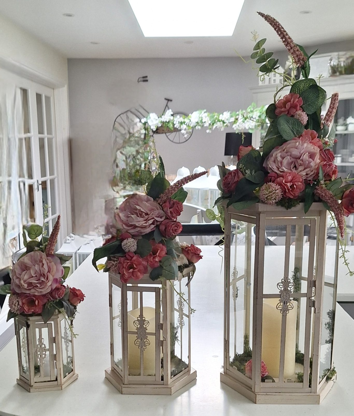 Dusky Pink & Antique Ivory Trio (S/M/L)