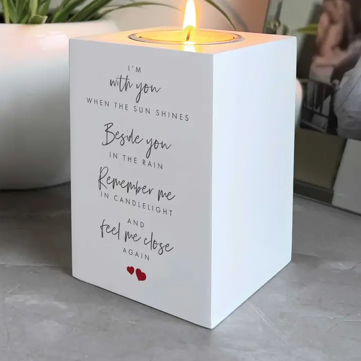 Modern Style Remembrance Candle Holder (Small)