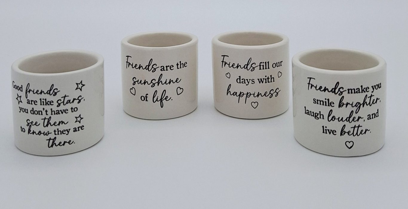 Porcelain Friends Candle Holders