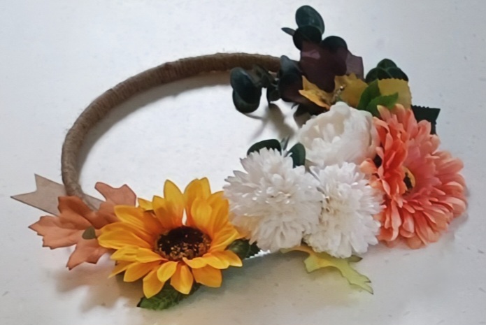 Sunflower Rustic Wreath