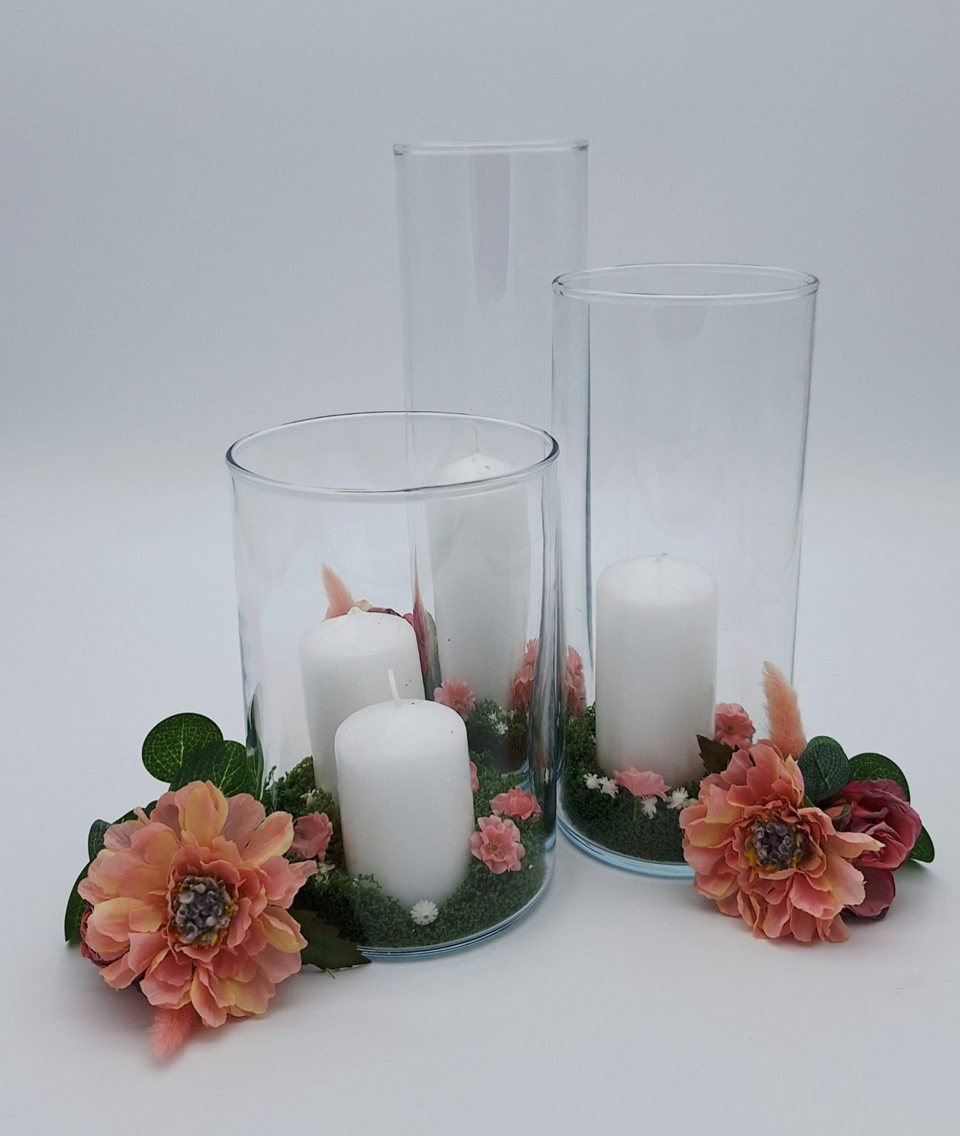 Dusky Pinks Cylinder Trio