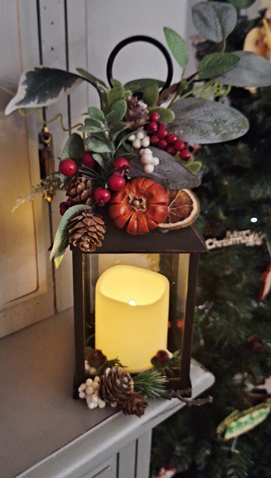 Festive LED Lantern (small)